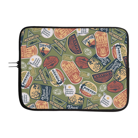 Survivor Seasons Pattern Neoprene Laptop Sleeve - Paramount Shop