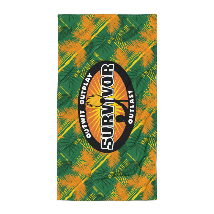 Survivor Tribal Print Beach Towel - Paramount Shop