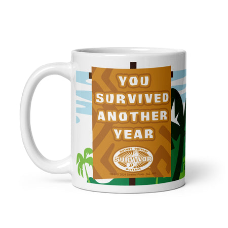 Survivor You Survived Another Year Mug - Paramount Shop