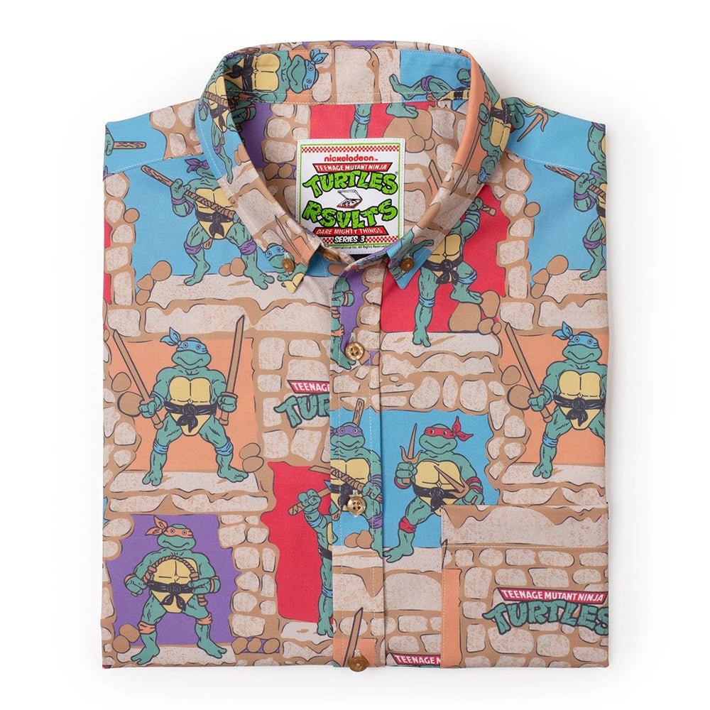 Teenage Mutant Ninja Turtles Cowabunga Covers RSVLTS Shirt - Paramount Shop