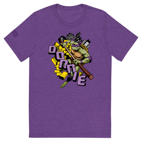 Teenage Mutant Ninja Turtles Donnie Unisex Tri - Blend T - Shirt - Paramount Shop