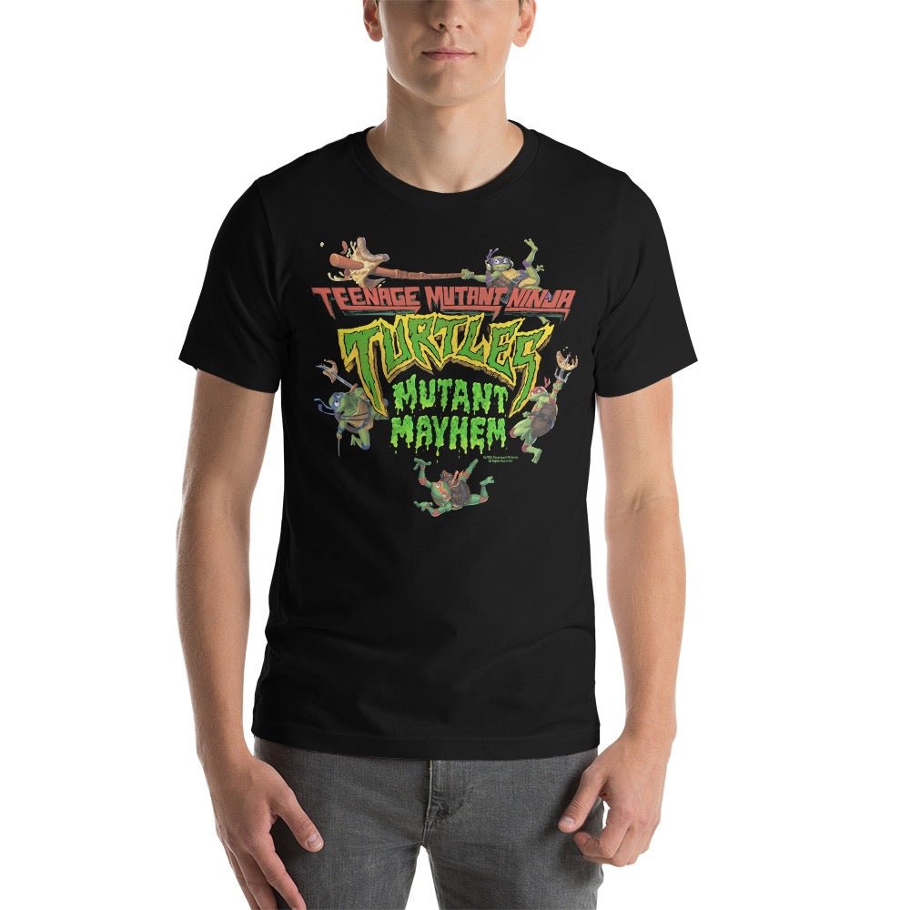 Teenage Mutant Ninja Turtles: Mutant Mayhem As Seen On American Ninja Warriors T - Shirt - Paramount Shop