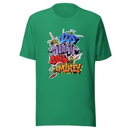 Teenage Mutant Ninja Turtles: Mutant Mayhem Graffiti Adult Short Sleeve T - Shirt - Paramount Shop