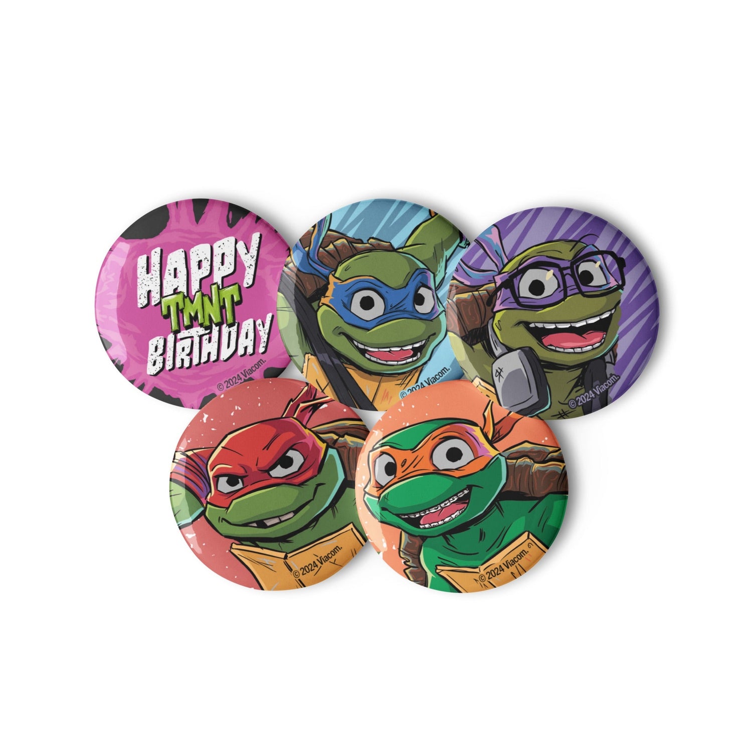 Teenage Mutant Ninja Turtles: Mutant Mayhem Turtles Pin Set - Paramount Shop