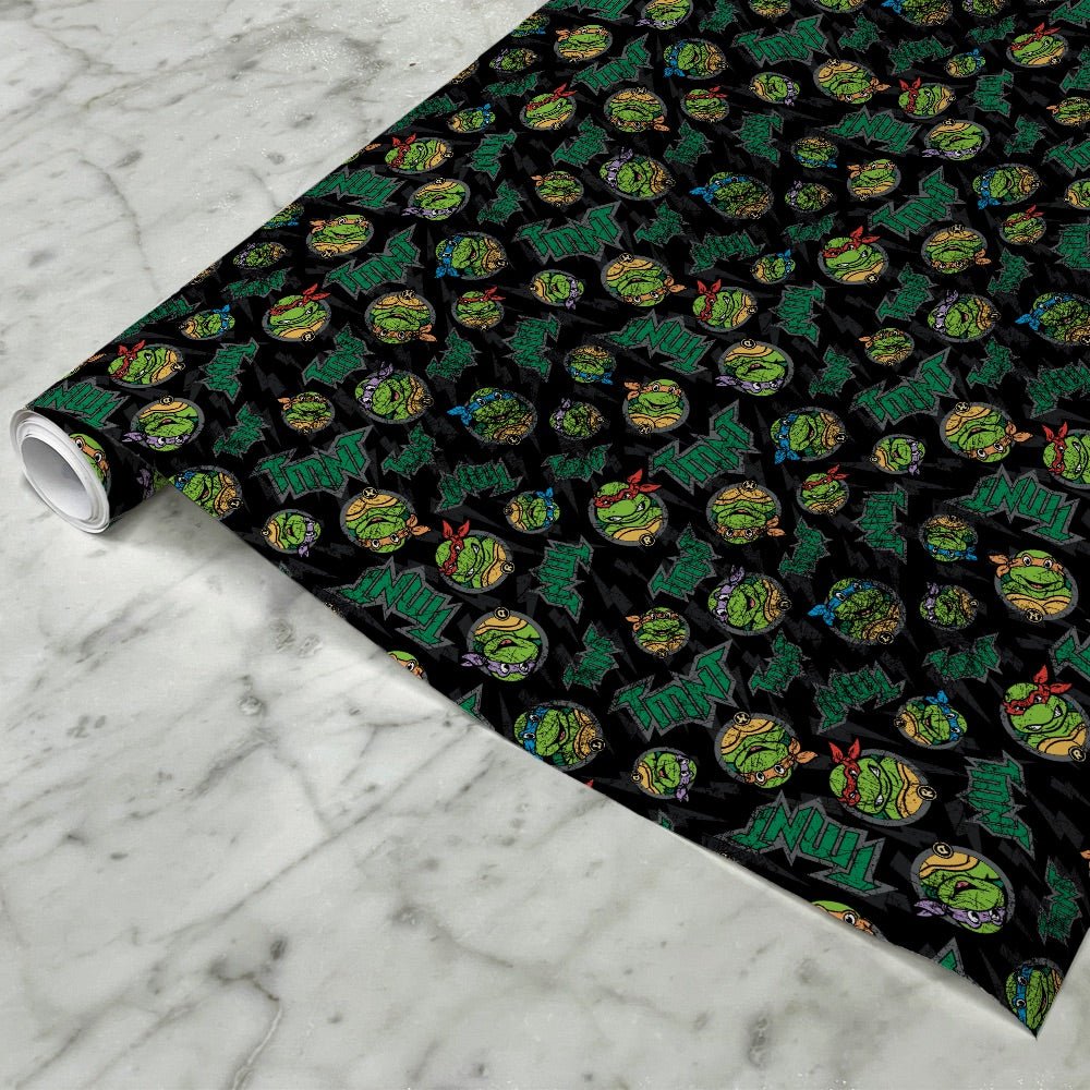 Teenage Mutant Ninja Turtles Pattern Wrapping Paper - Paramount Shop