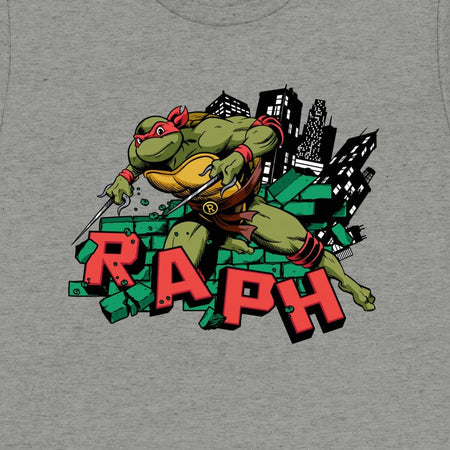 Teenage Mutant Ninja Turtles Raph Unisex Tri - Blend T - Shirt - Paramount Shop