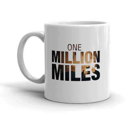 The Amazing Race One Million Miles White Mug - Paramount Shop