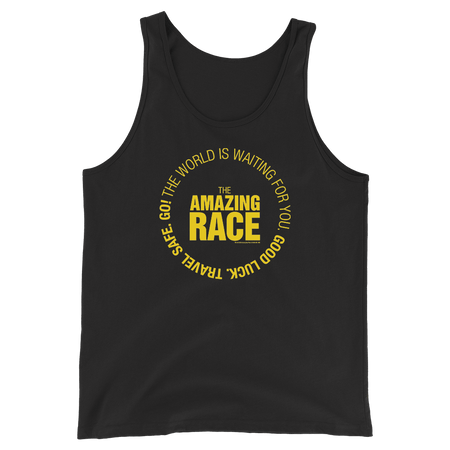 The Amazing Race Yellow Starting Adult Tank Top - Paramount Shop