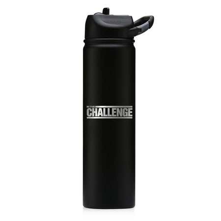 The Challenge Laser Engraved SIC Water Bottle - Paramount Shop