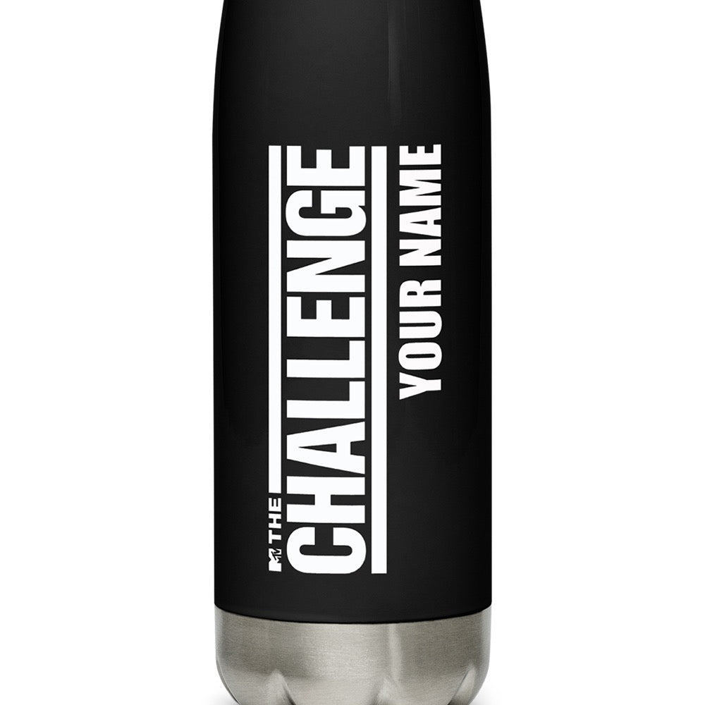 The Challenge Logo Personalized Water Bottle - Paramount Shop