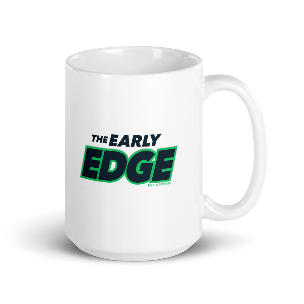 The Early Edge Podcast Logo White Mug - Paramount Shop