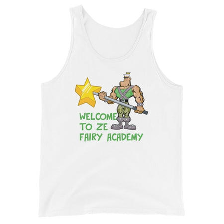 The Fairly OddParents Welcome To Ze Fairy Academy Unisex Tank Top - Paramount Shop