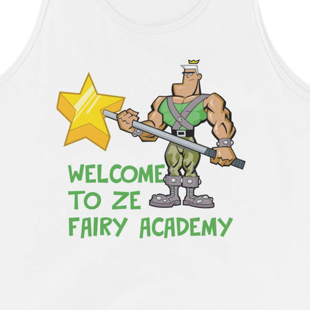 The Fairly OddParents Welcome To Ze Fairy Academy Unisex Tank Top - Paramount Shop