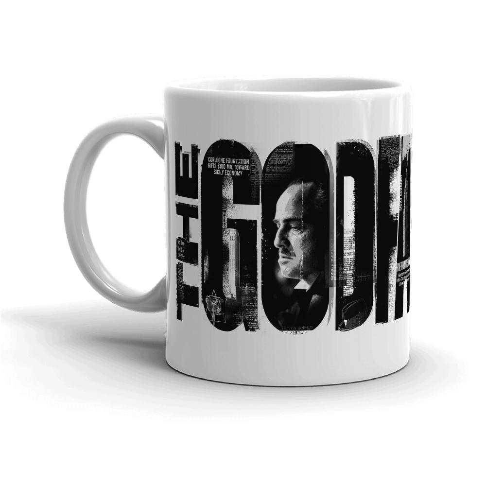 The Godfather Graphic White Mug - Paramount Shop