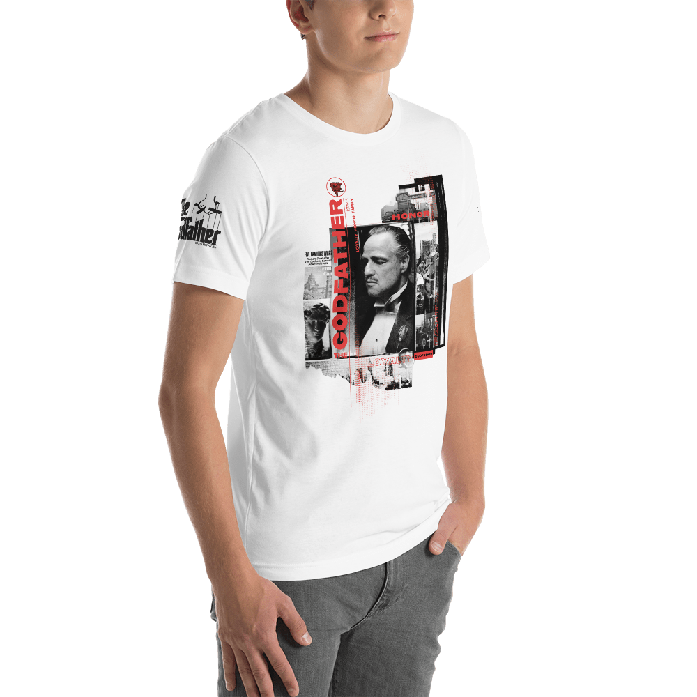 The Godfather "Honor Loyalty Family" Adult Short Sleeve T - Shirt - Paramount Shop