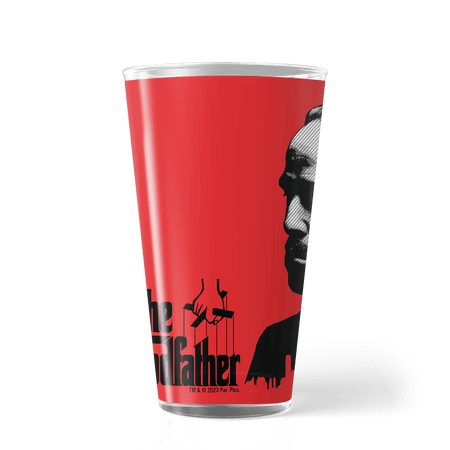 The Godfather "I Don't Apologize" 17 oz Pint Glass - Paramount Shop