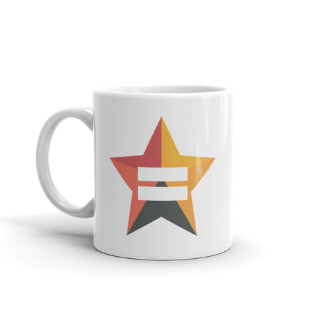 The L Word: Generation Q Bette Porter's Equality Star White Mug - Paramount Shop