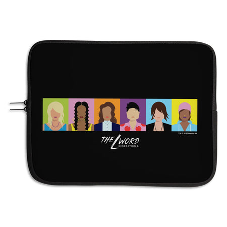 The L Word: Generation Q Horizontal Faces Laptop Sleeve - Paramount Shop