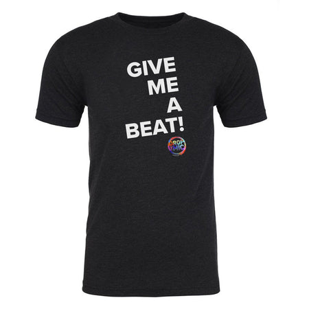 The Late Late Show with James Corden Give Me A Beat Men's Tri - Blend T - Shirt - Paramount Shop