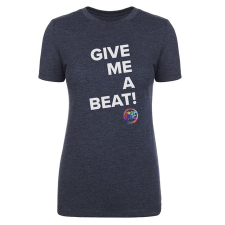 The Late Late Show with James Corden Give Me A Beat Women's Tri - Blend T - Shirt - Paramount Shop