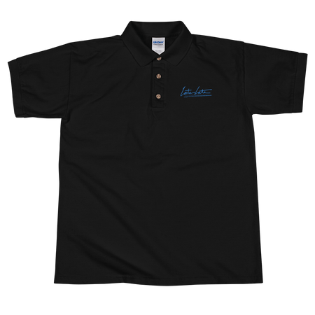 The Late Late Show with James Corden Logo Embroidered Polo - Paramount Shop