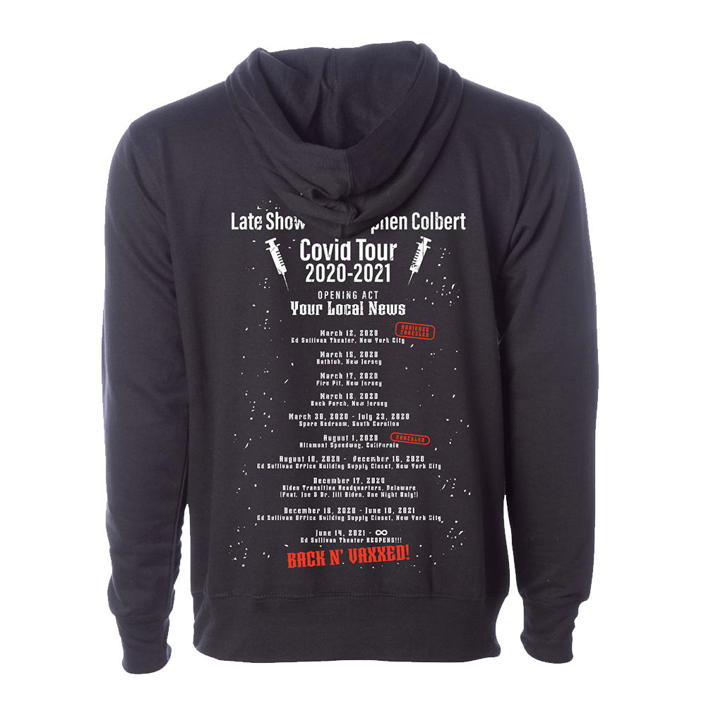 The Late Show Covid Tour Hooded Sweatshirt - Paramount Shop