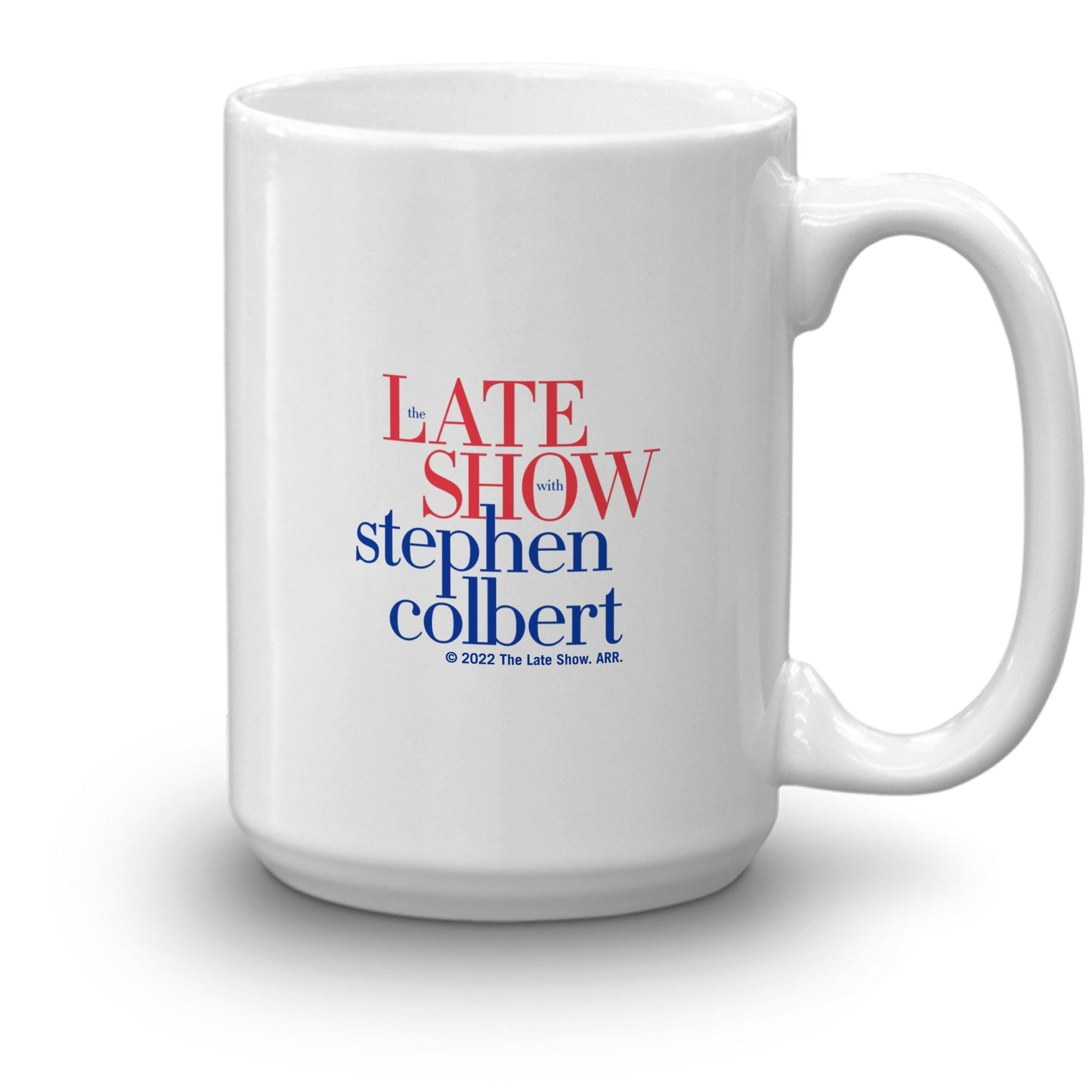 The Late Show with Stephen Colbert Is Potato Charity White Mug - Paramount Shop