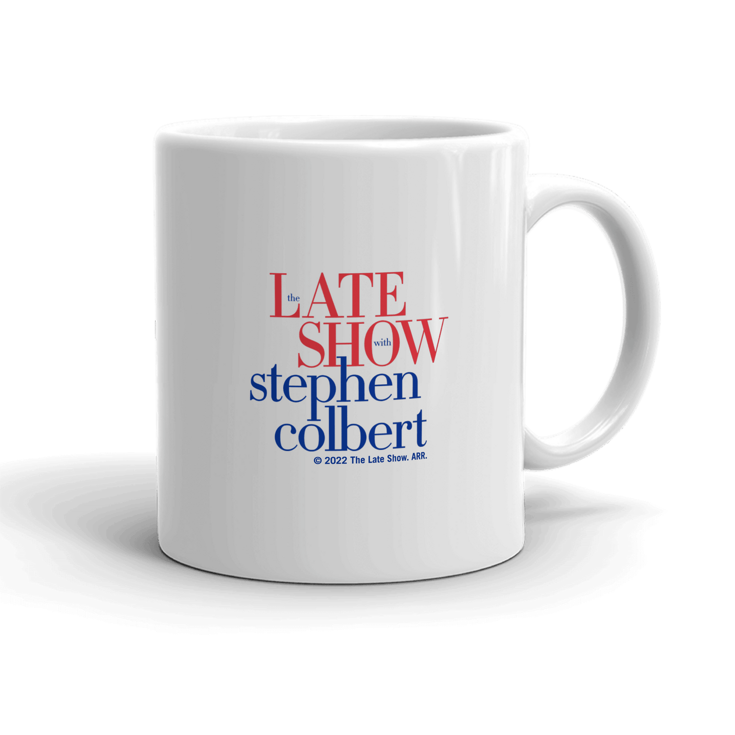 The Late Show with Stephen Colbert Is Potato Charity White Mug - Paramount Shop