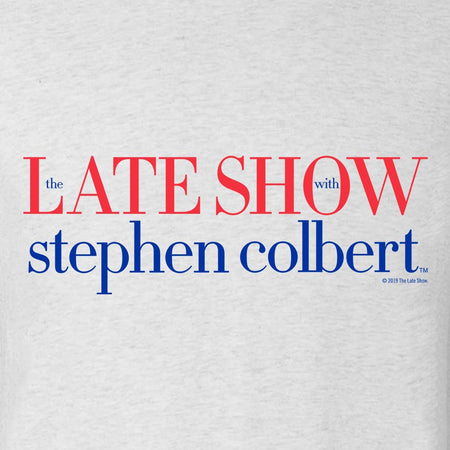 The Late Show with Stephen Colbert Men's Tri - Blend Short Sleeve T - Shirt - Paramount Shop