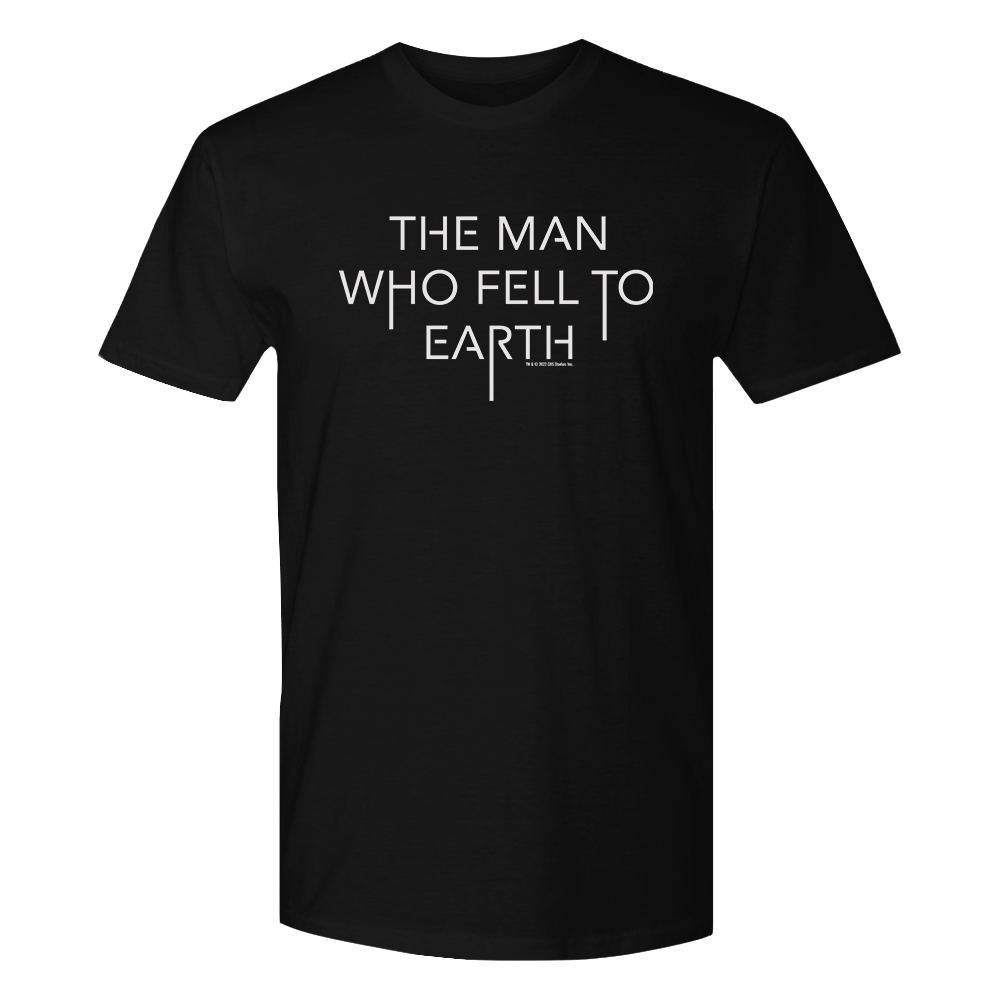 The Man Who Fell to Earth Logo Adult Short Sleeve T - Shirt - Paramount Shop