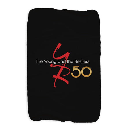 The Young and the Restless 50th Anniversary Sherpa Blanket - Paramount Shop