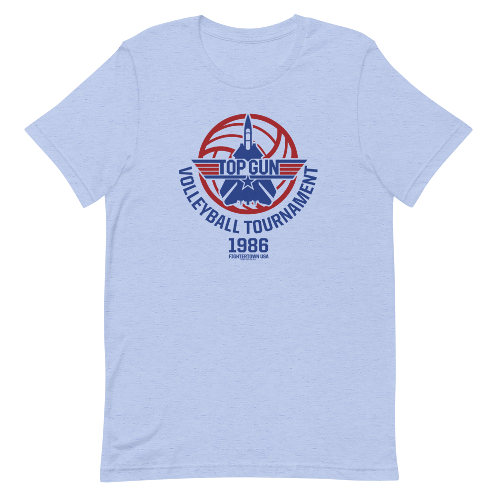 Top Gun Fighter Town USA 1986 Volleyball Tournament Unisex Premium T - Shirt - Paramount Shop