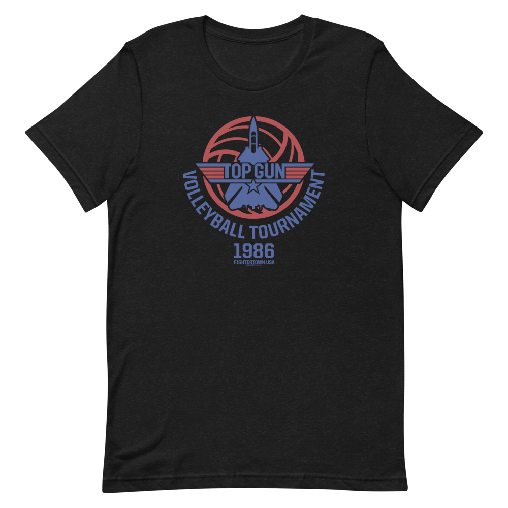 Top Gun Fighter Town USA 1986 Volleyball Tournament Unisex Premium T - Shirt - Paramount Shop