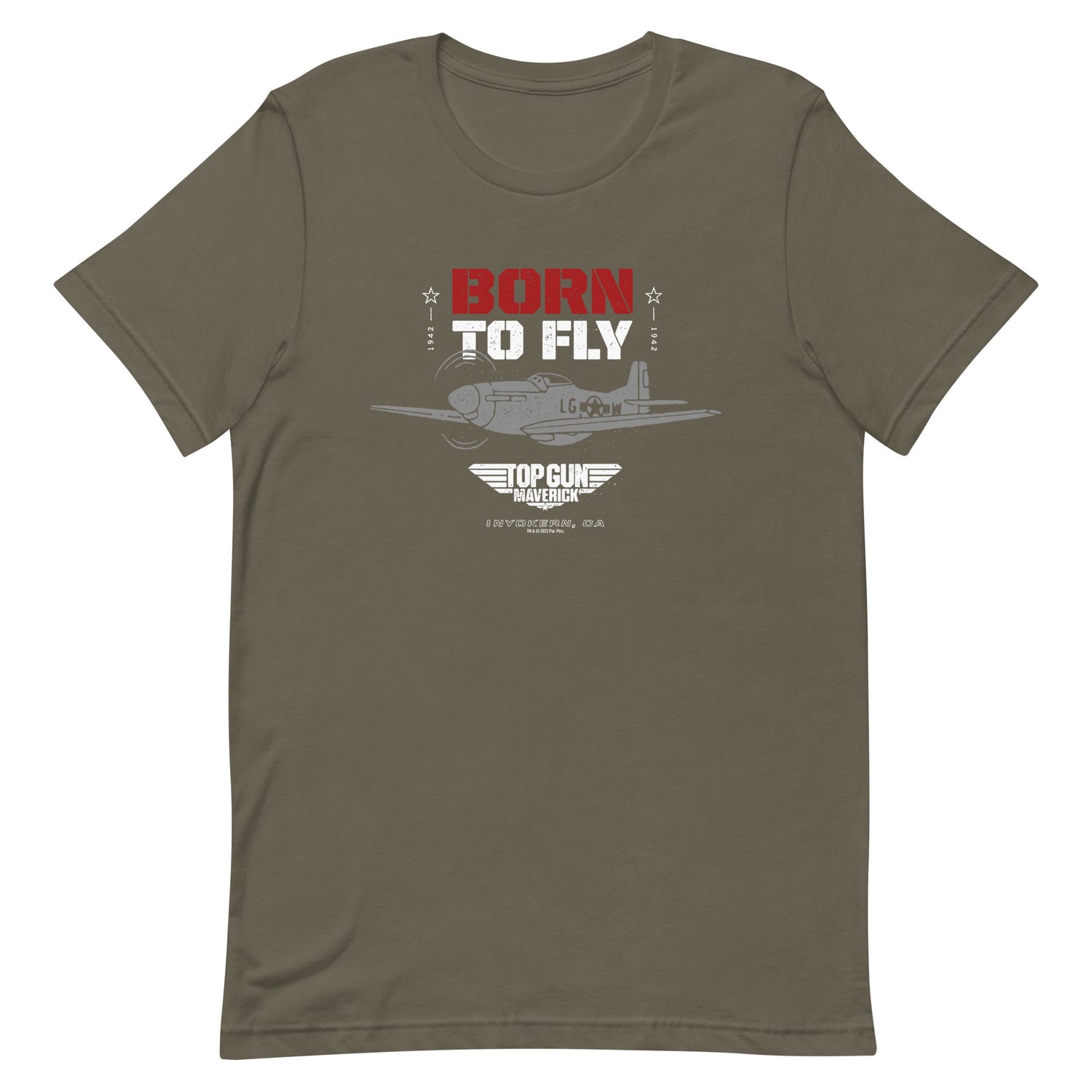 Top Gun: Maverick Born To Fly Unisex Premium T - Shirt - Paramount Shop