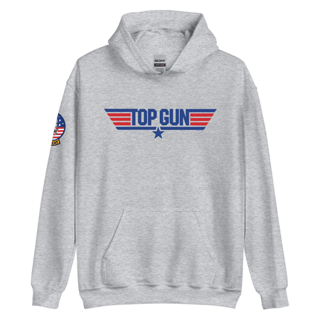 Top Gun Red & Blue Hooded Sweatshirt - Paramount Shop