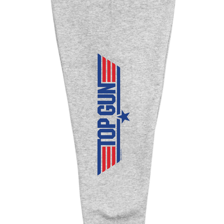 Top Gun Red & Blue Logo Adult Fleece Joggers - Paramount Shop