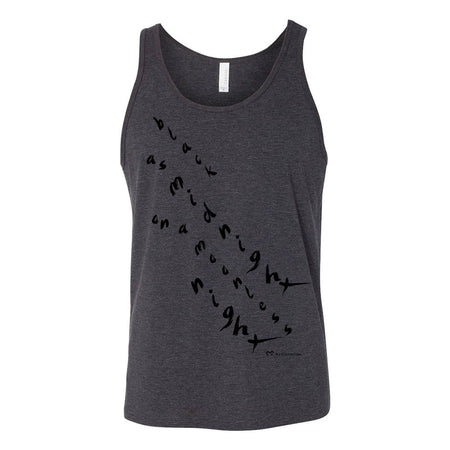 Twin Peaks Black as Midnight Adult Tank Top - Paramount Shop