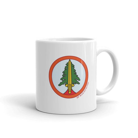 Twin Peaks Bookhouse Boys Patch White Mug - Paramount Shop