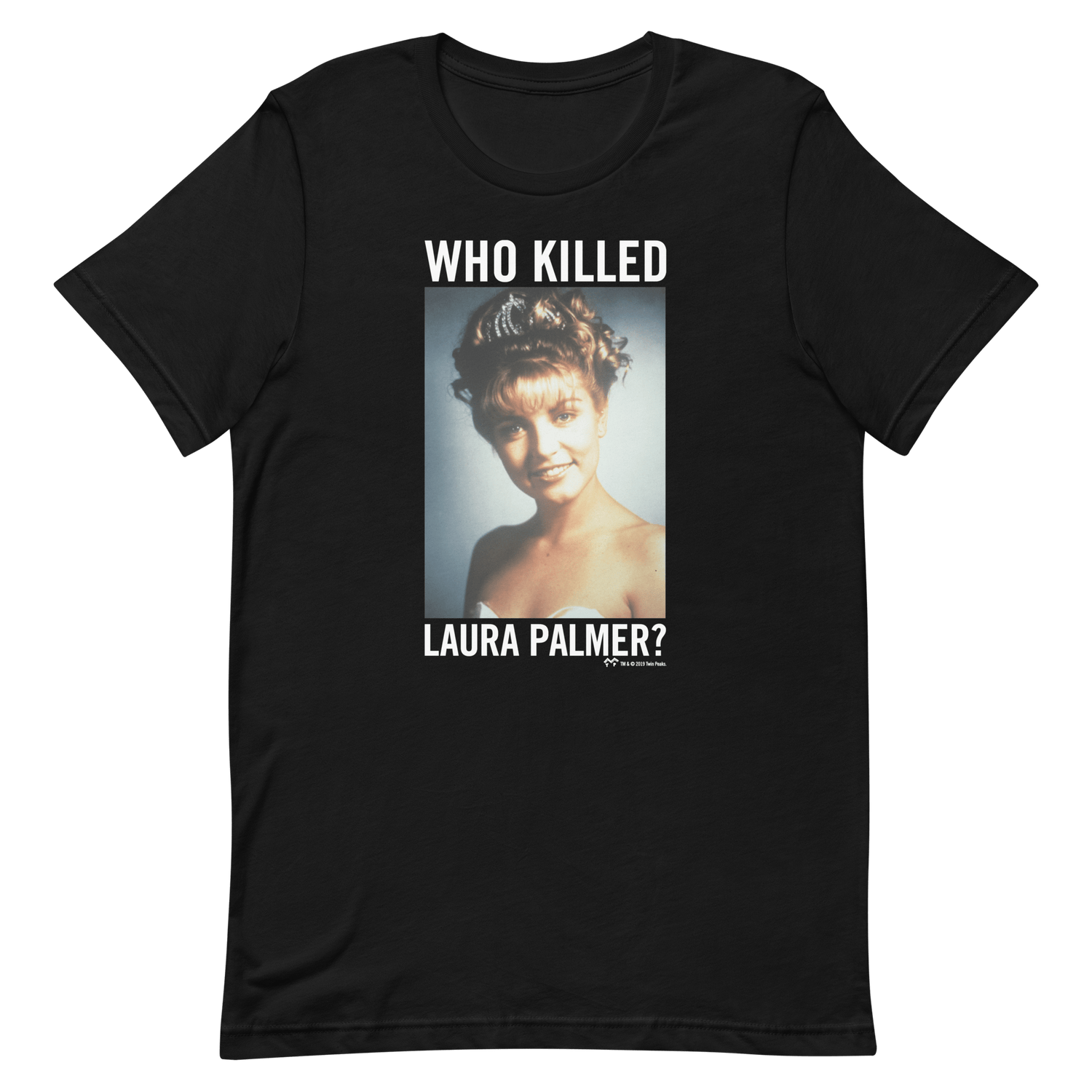 Twin Peaks Who Killed Laura Palmer? Adult Short Sleeve T - Shirt - Paramount Shop