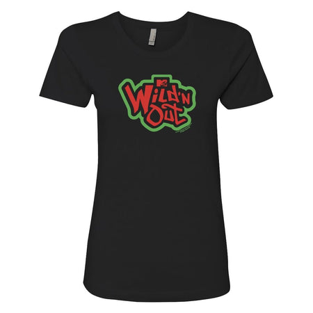 Wild 'N Out Green and Red Logo Women's Short Sleeve T - Shirt - Paramount Shop