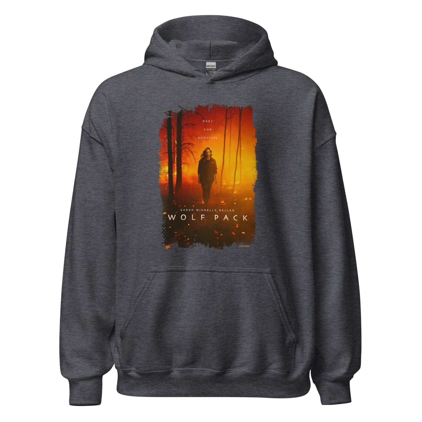 Wolf Pack Prey For Survival Adult Hooded Sweatshirt - Paramount Shop