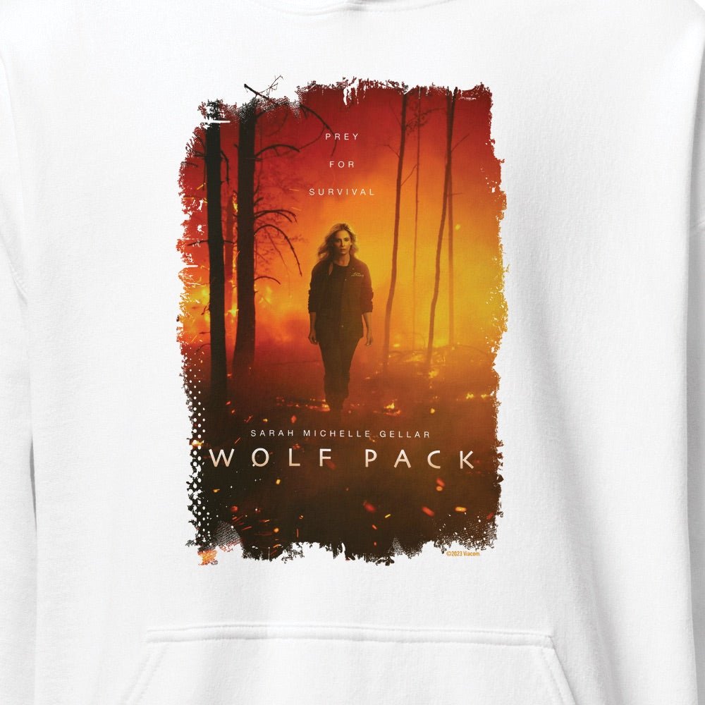 Wolf Pack Prey For Survival Adult Hooded Sweatshirt - Paramount Shop