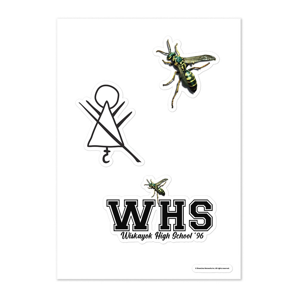 Yellowjackets Icons Kiss Cut Sticker Sheet - Paramount Shop