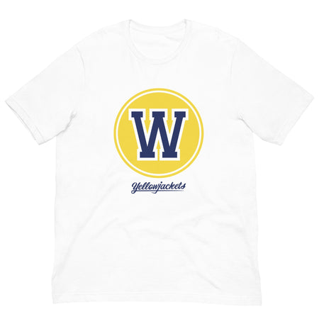 Yellowjackets W Varsity Logo Adult Short Sleeve T - Shirt - Paramount Shop