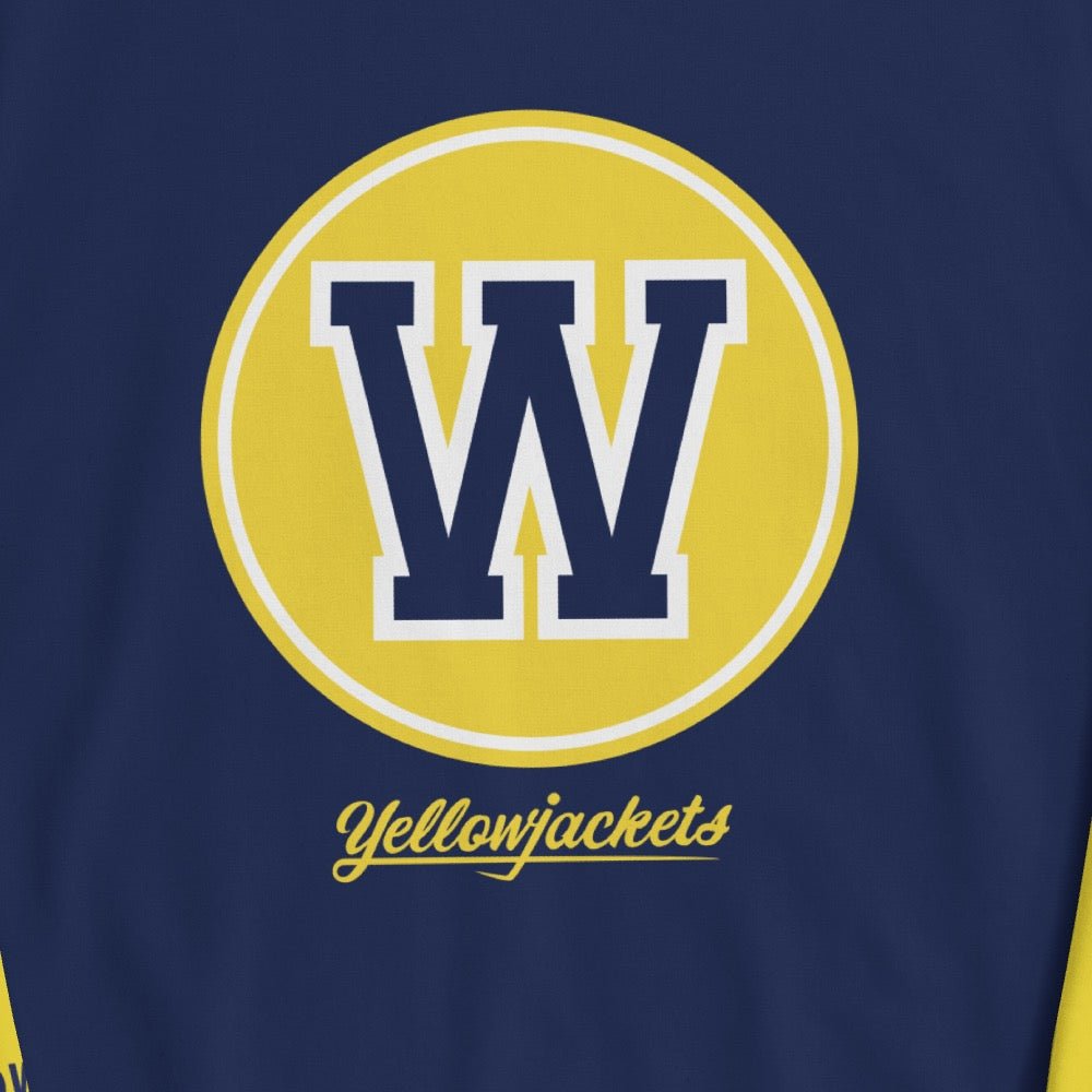 Yellowjackets W Varsity Logo Unisex Crew Neck Sweatshirt - Paramount Shop