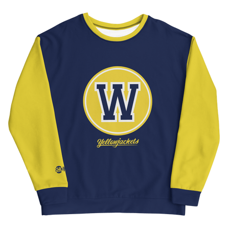 Yellowjackets W Varsity Logo Unisex Crew Neck Sweatshirt - Paramount Shop