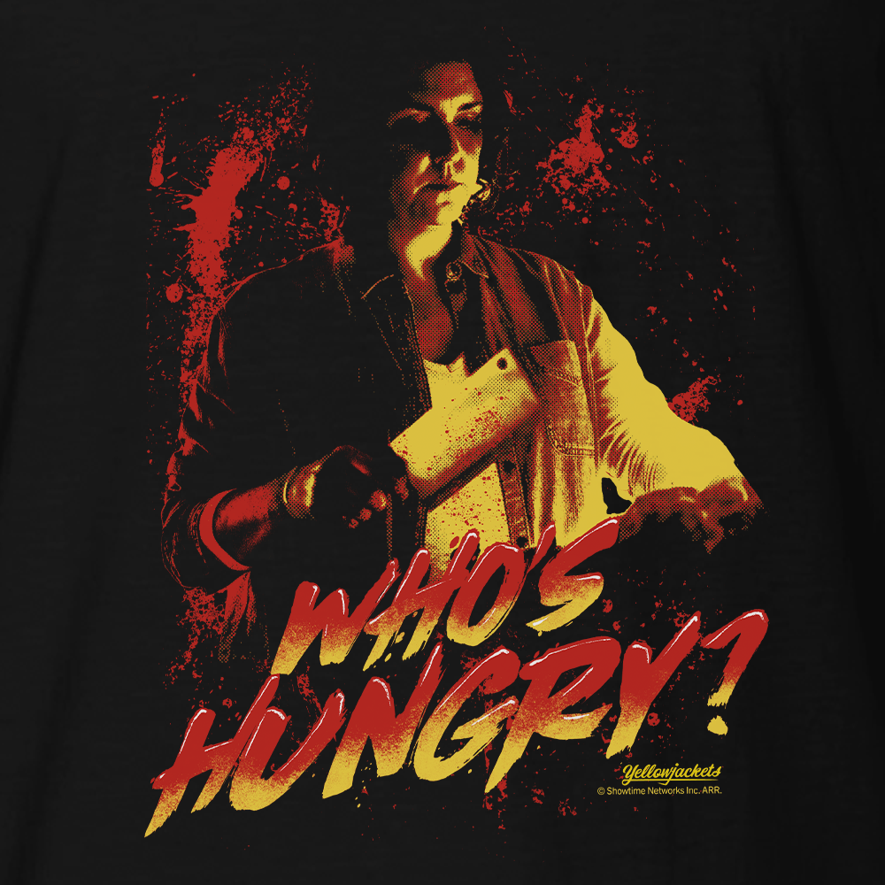 Yellowjackets Who's Hungry? Adult Short Sleeve T - Shirt - Paramount Shop