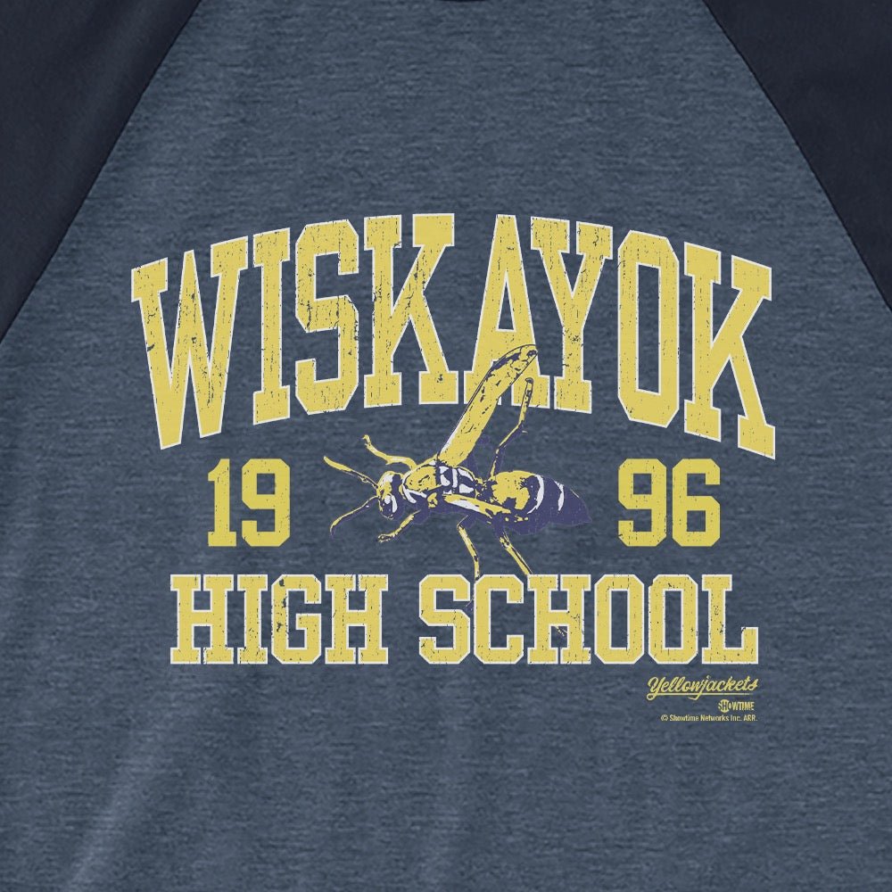 Yellowjackets Wiskayok High School Raglan T - Shirt - Paramount Shop