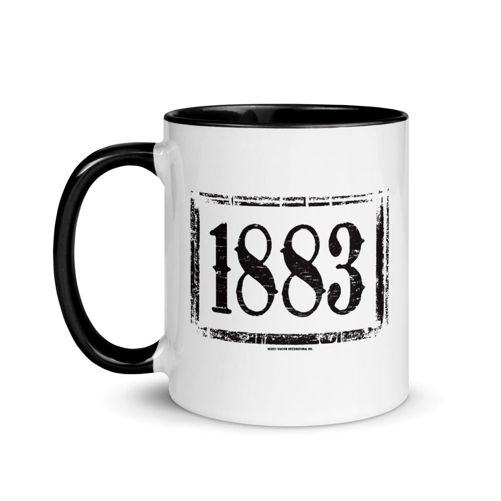 Yellowstone 1883 Logo Black Two - Tone Mug - Paramount Shop