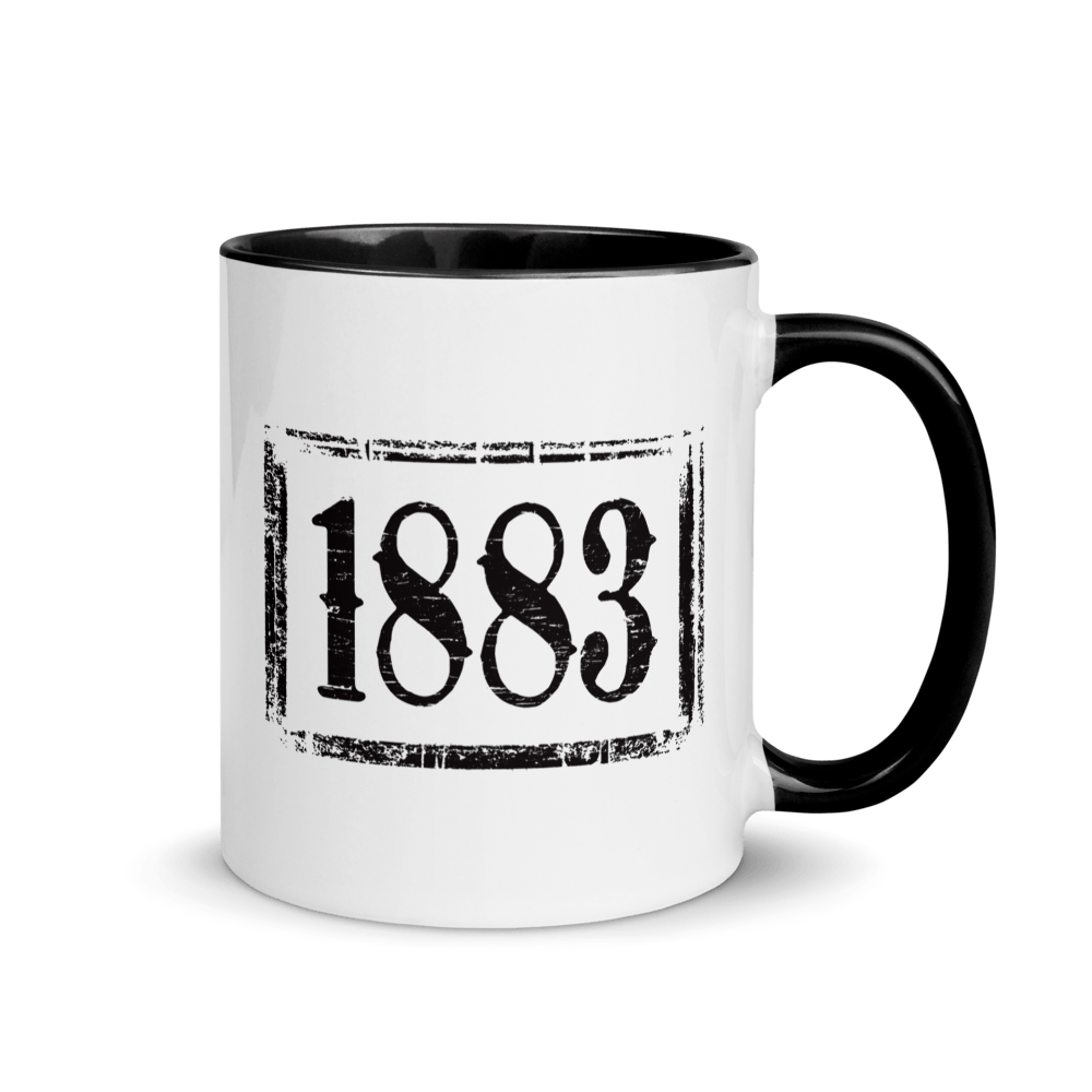 Yellowstone 1883 Logo Black Two - Tone Mug - Paramount Shop